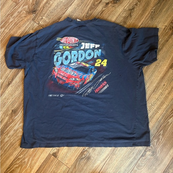 2008 NASCAR Jeff Gordon #24 2 Sided Blue Shirt Winner's Circle XLarge Cup Series - Picture 10 of 10